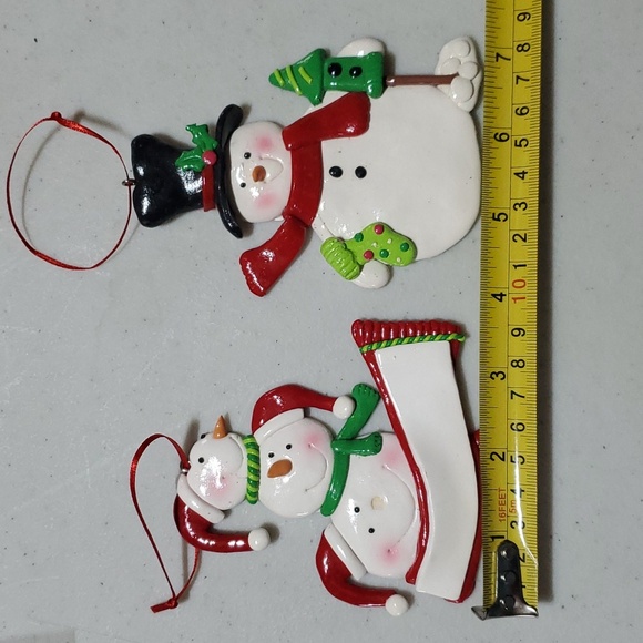 Bundle Ornaments Angel, Snowmen, Candy canes and motion stickers & Snowflakes - Picture 9 of 16